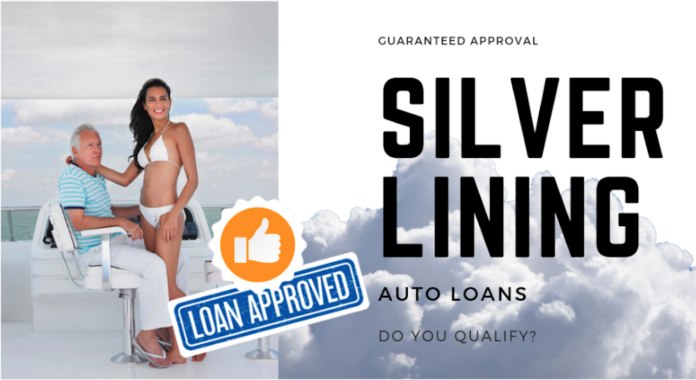 A older man and younger women enjoy no credit auto loans