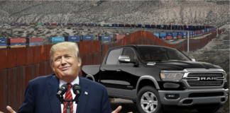 President Donald Trump takes a stance against the 2019 Ram HD and national security