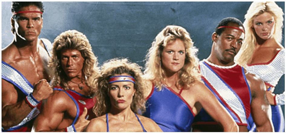 The original lineup of gladiators from the first season of ‘American Gladiators’
