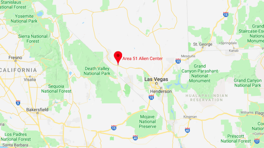 A Map of Area 51