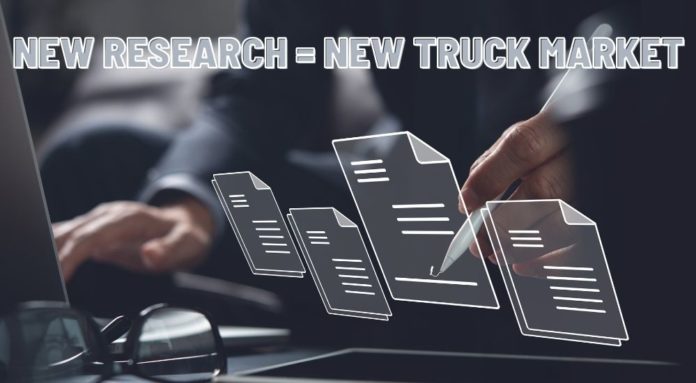A truck market researcher is shown comparing the 2022 Chevy Silverado vs 2022 Toyota Tundra.