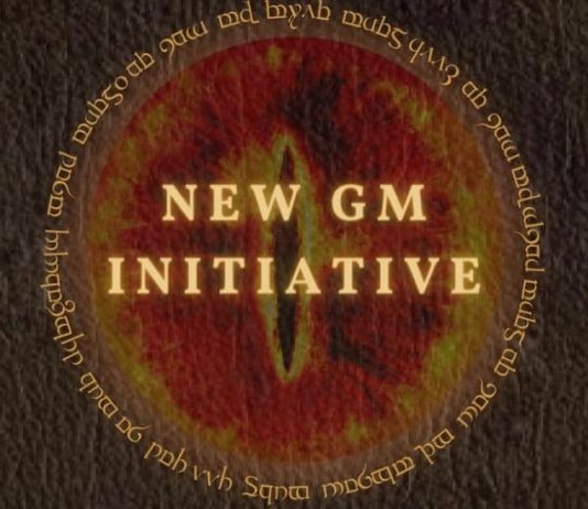 The Eye of Sauron is shown with ''new gm initiative'' written over it.