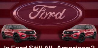 Two red 2022 Ford Explorer XT's are shown on a red background.