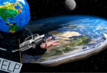 The Earth is shown looking for help to find a Chevy Silverado for sale.